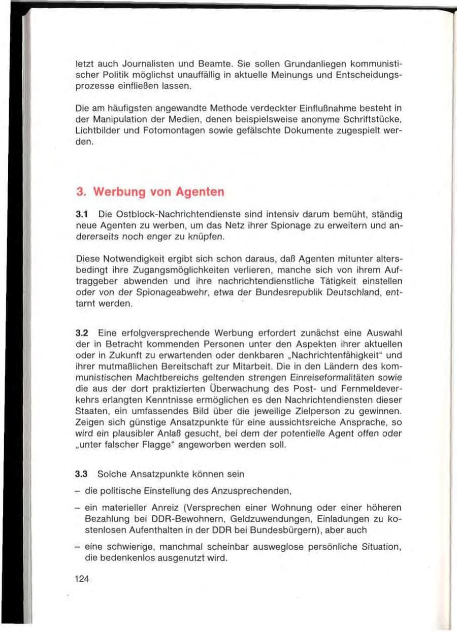 Seite 126 des Verfassungsschutzbericht 1985 Baden-Württemberg