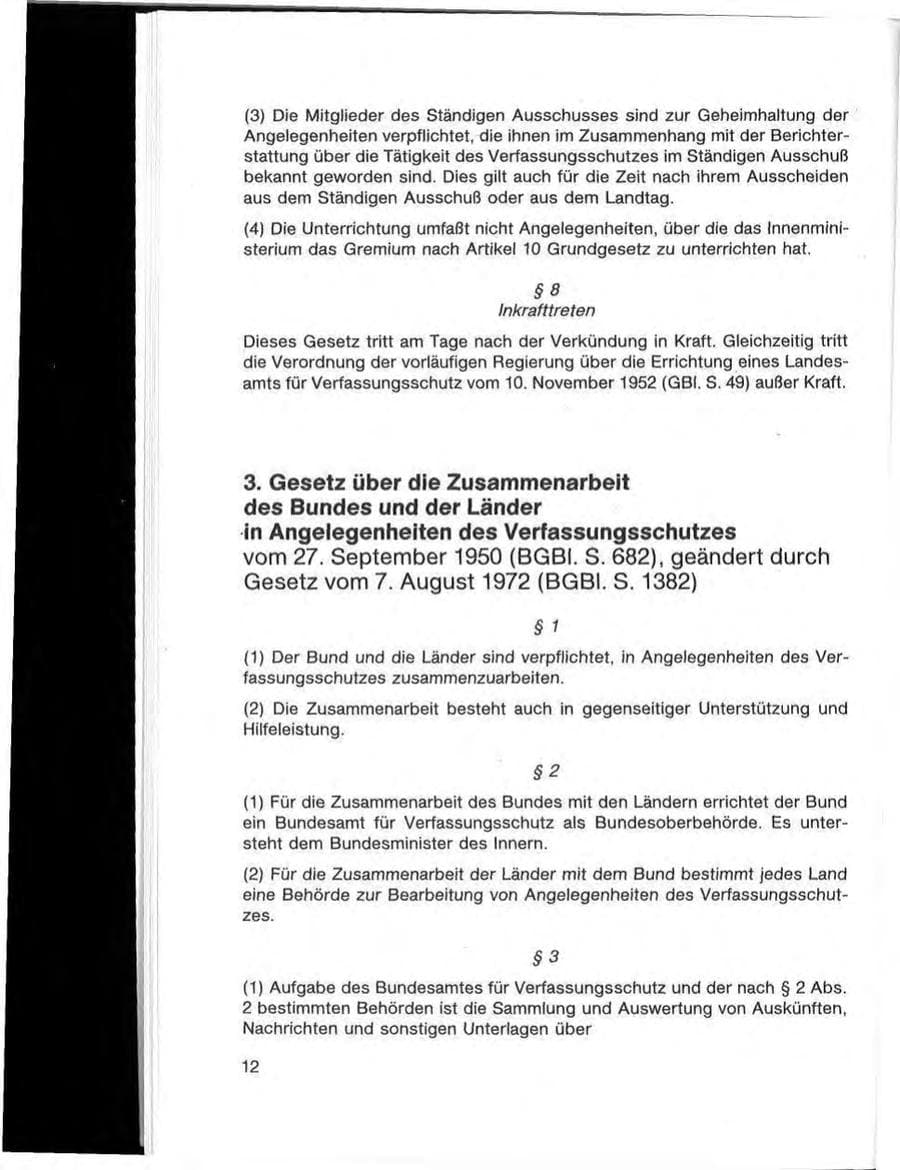 Seite 14 des Verfassungsschutzbericht 1985 Baden-Württemberg