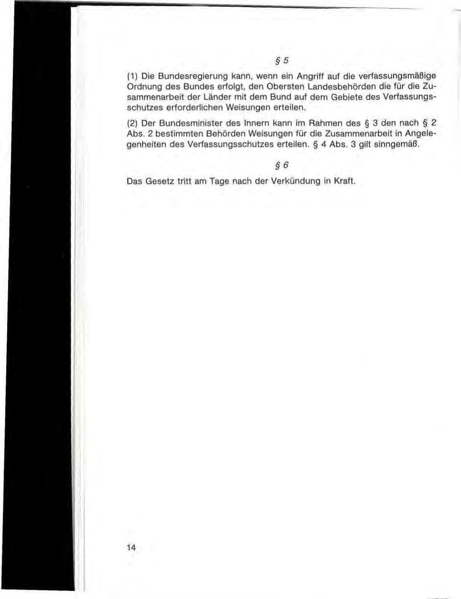 Seite 16 des Verfassungsschutzbericht 1985 Baden-Württemberg