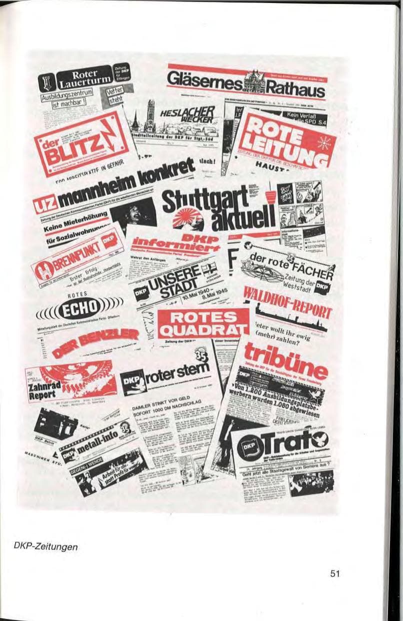 Seite 53 des Verfassungsschutzbericht 1985 Baden-Württemberg