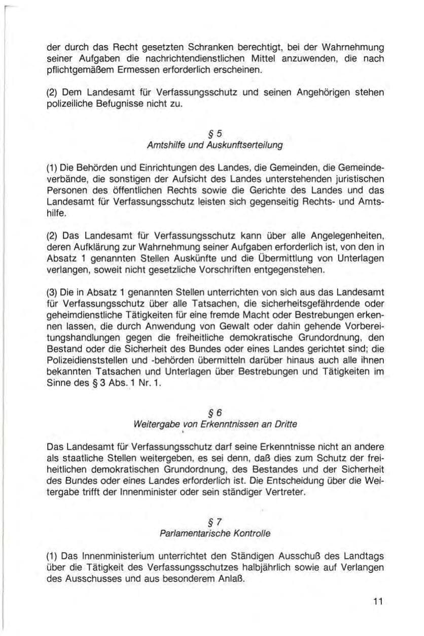 Seite 13 des Verfassungsschutzbericht 1987 Baden-Württemberg