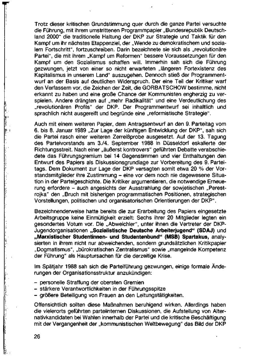 Seite 28 des Verfassungsschutzbericht 1988 Baden-Württemberg