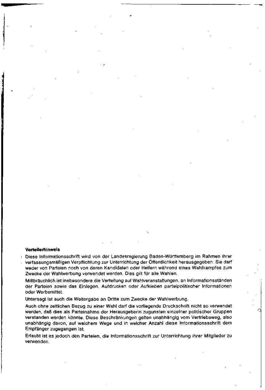 Seite 141 des Verfassungsschutzbericht 1990 Baden-Württemberg