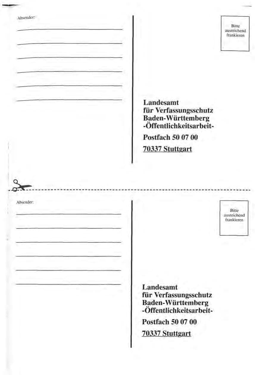 Seite 143 des Verfassungsschutzbericht 1993 Baden-Württemberg