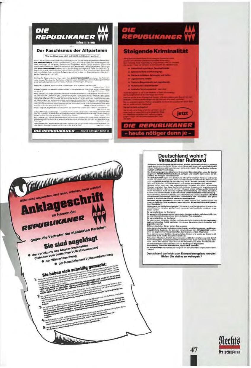 Seite 51 des Verfassungsschutzbericht 1993 Baden-Württemberg