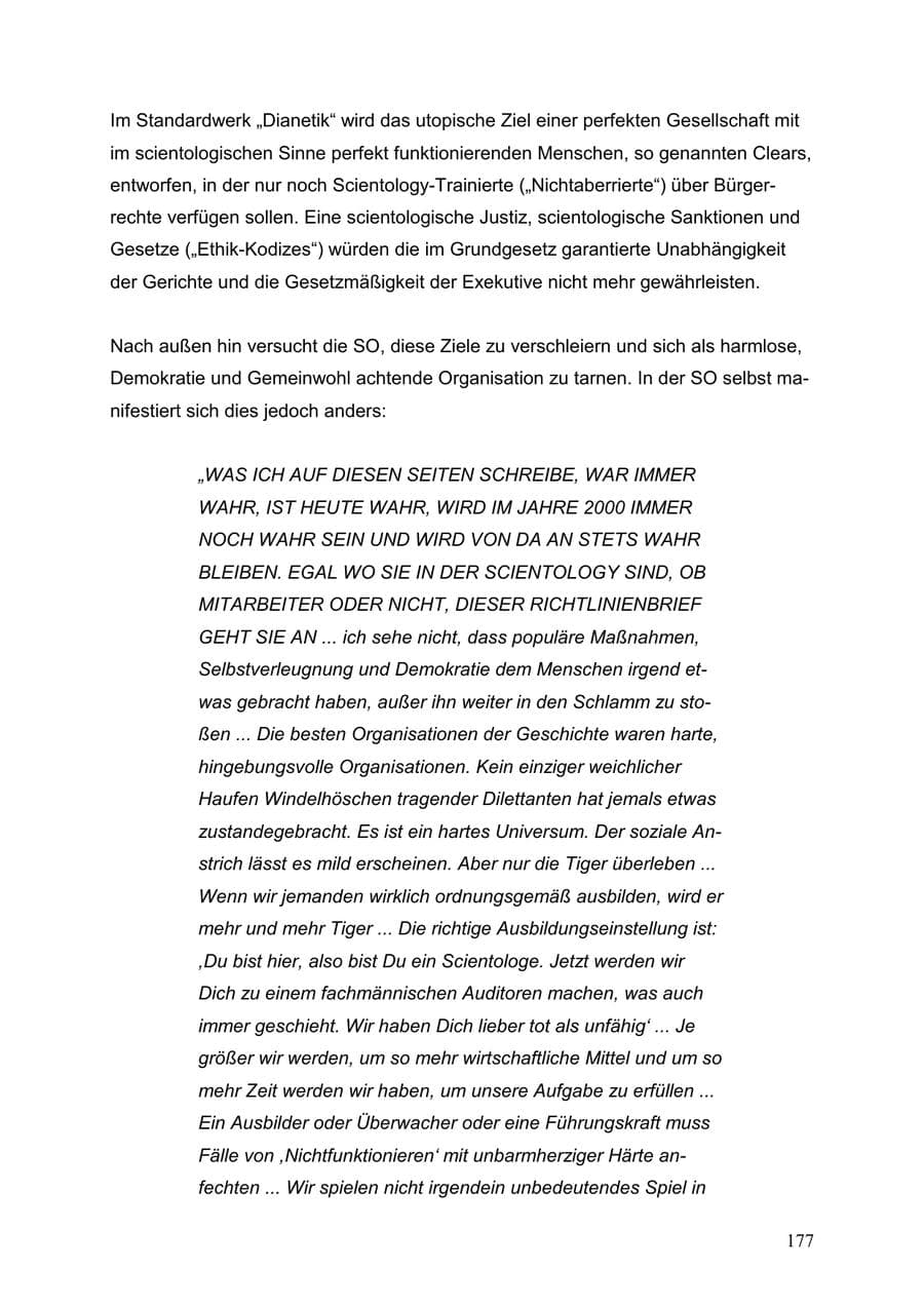 Seite 177 des Verfassungsschutzbericht 1999 Baden-Württemberg