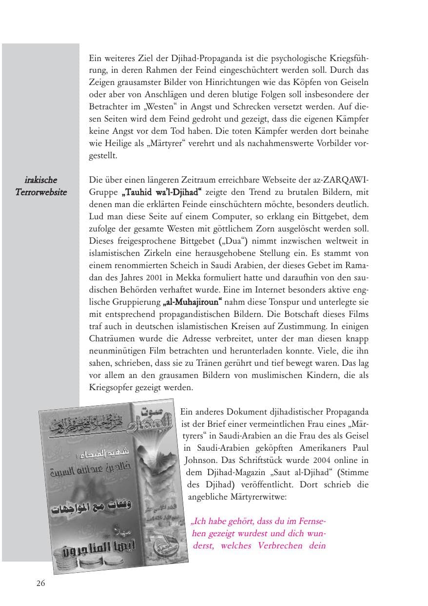 Seite 27 des Verfassungsschutzbericht 2004 Baden-Württemberg