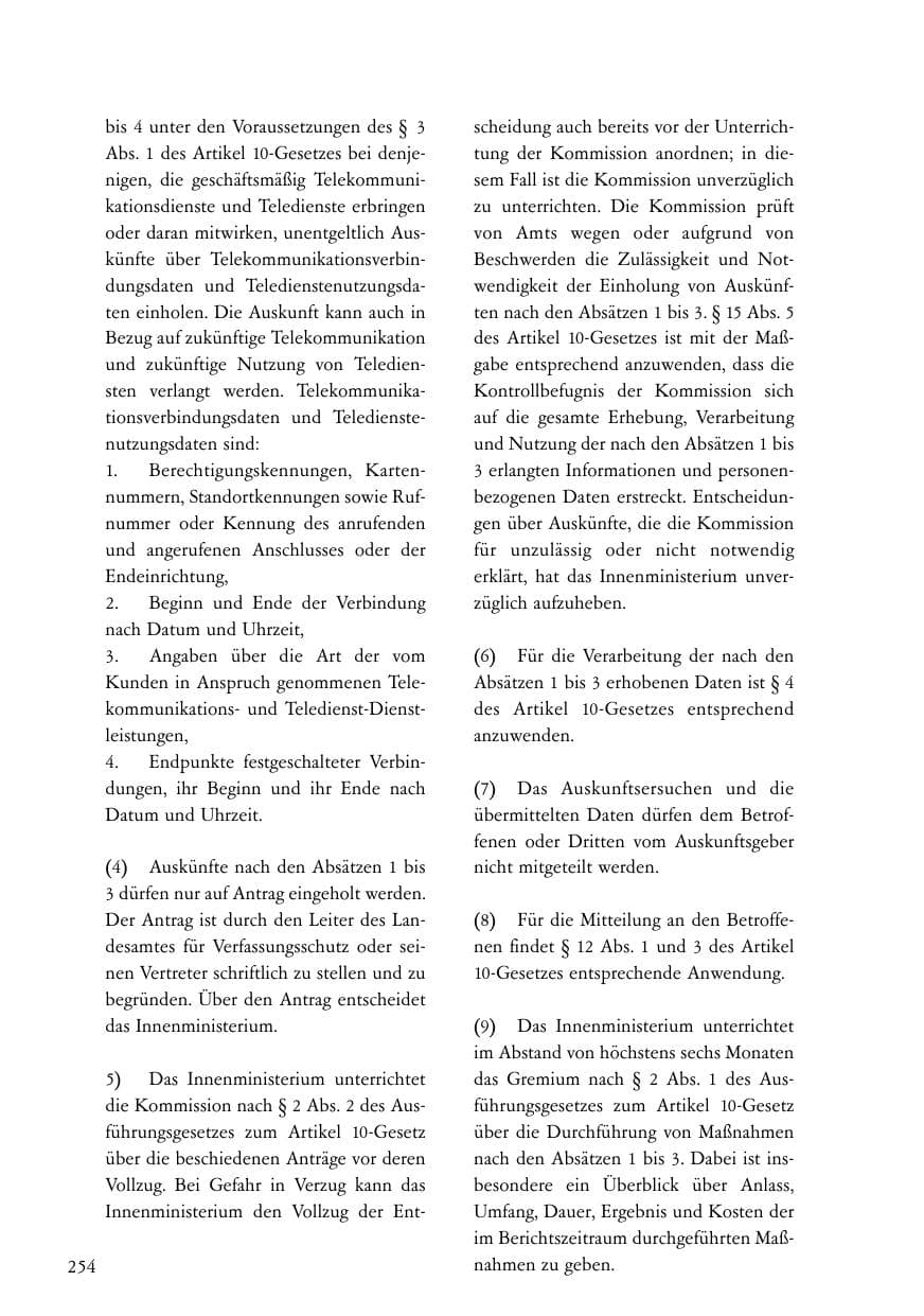 Seite 255 des Verfassungsschutzbericht 2005 Baden-Württemberg