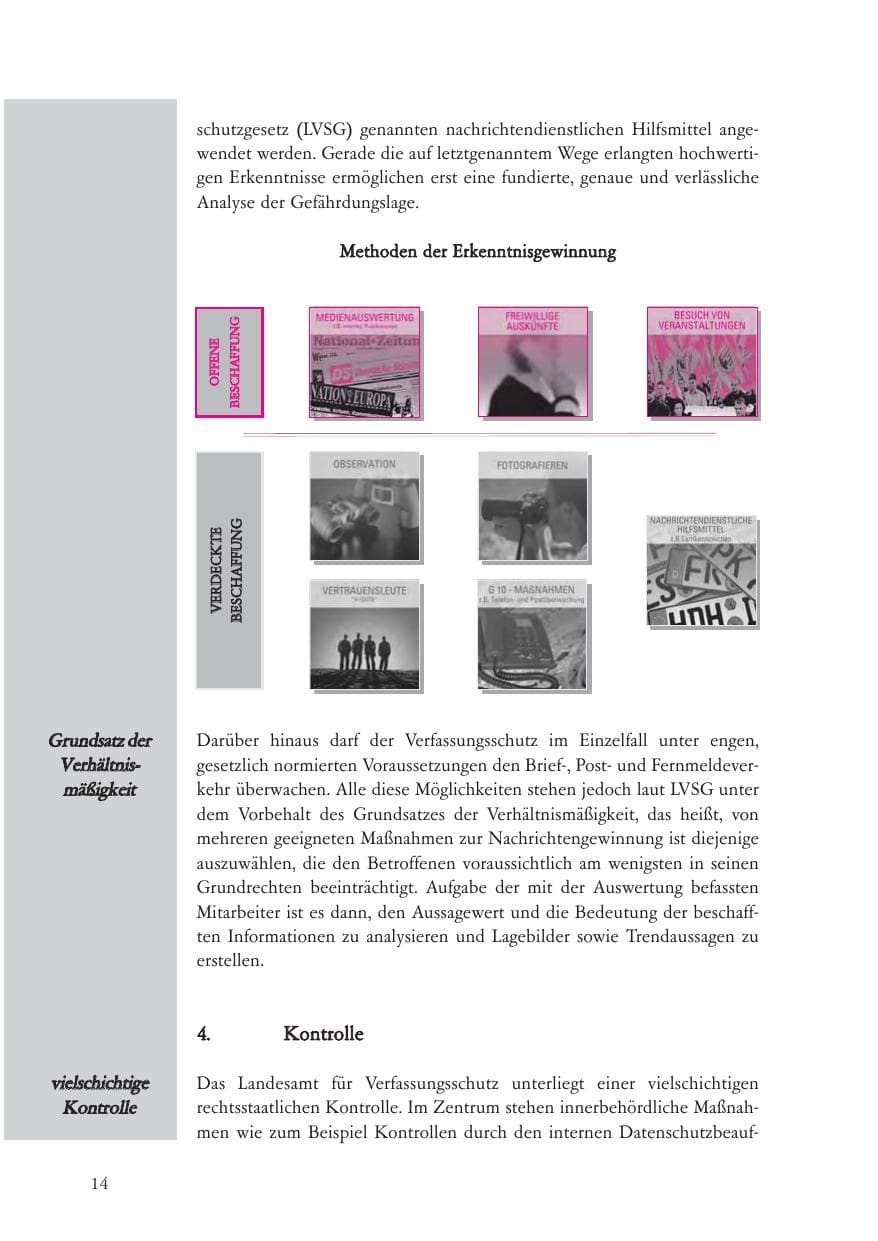 Seite 15 des Verfassungsschutzbericht 2007 Baden-Württemberg