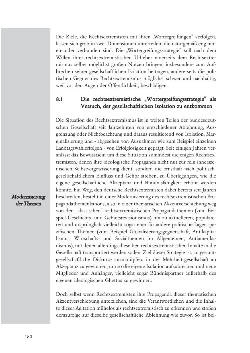 Seite 181 des Verfassungsschutzbericht 2007 Baden-Württemberg