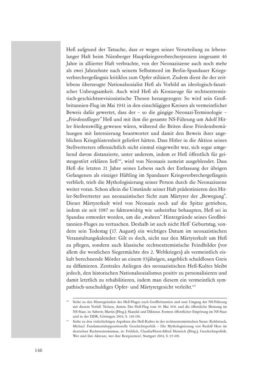 Seite 146 des Verfassungsschutzbericht 2008 Baden-Württemberg