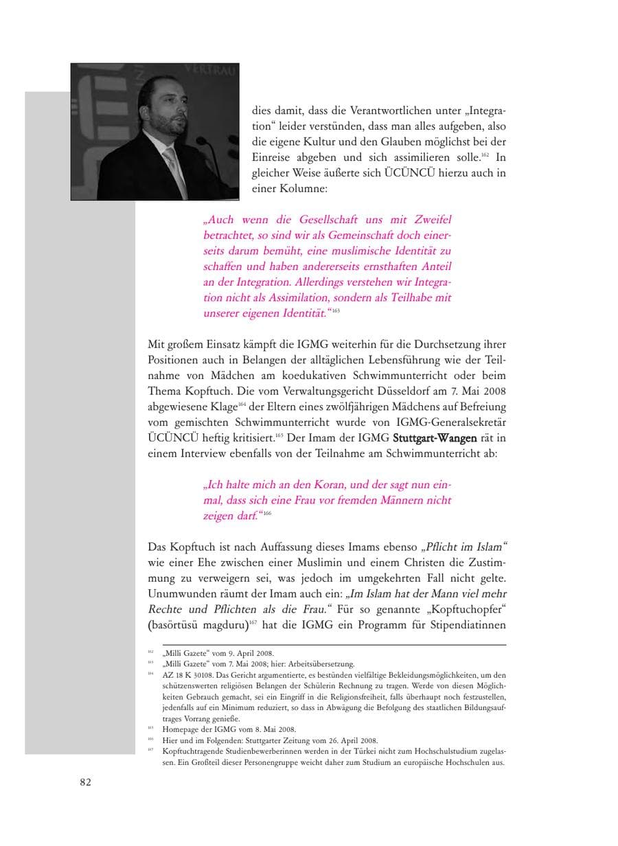 Seite 82 des Verfassungsschutzbericht 2008 Baden-Württemberg