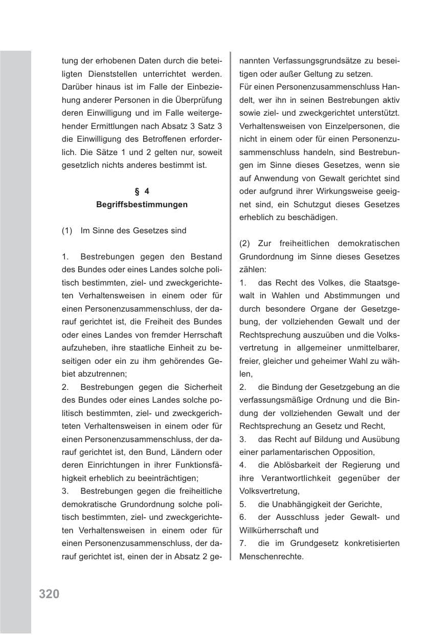 Seite 321 des Verfassungsschutzbericht 2009 Baden-Württemberg