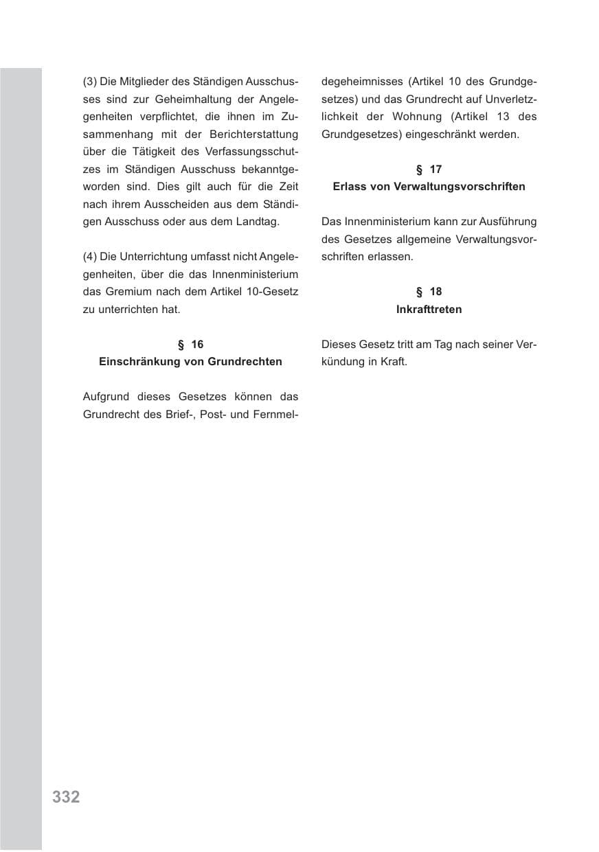 Seite 333 des Verfassungsschutzbericht 2009 Baden-Württemberg