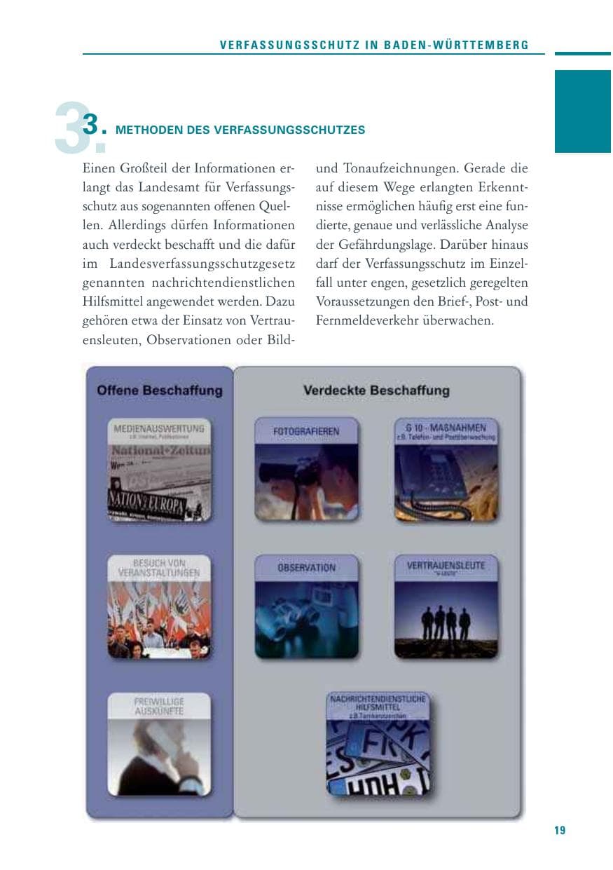 Seite 17 des Verfassungsschutzbericht 2010 Baden-Württemberg