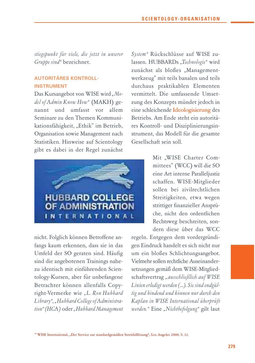 Seite 277 des Verfassungsschutzbericht 2010 Baden-Württemberg
