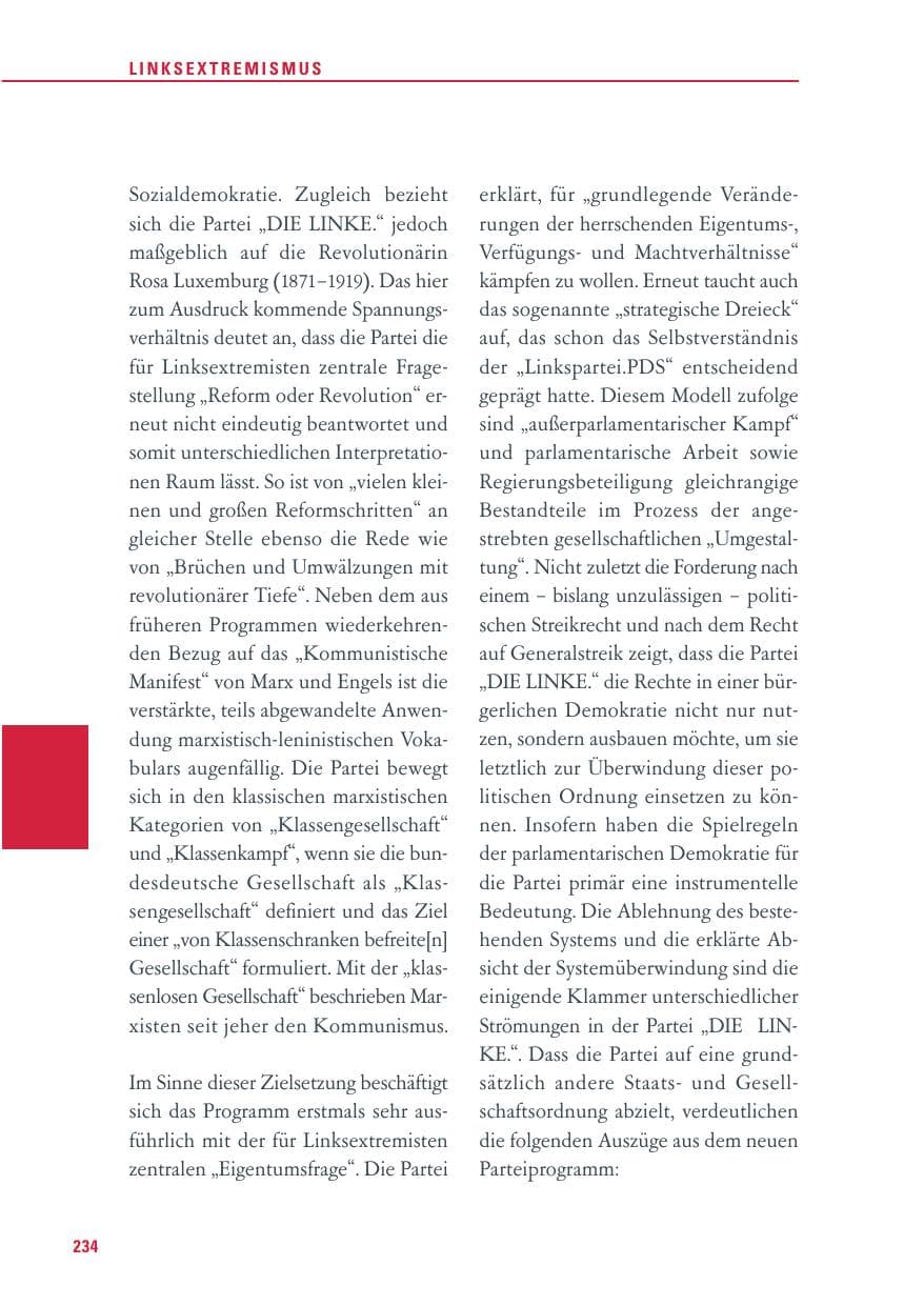 Seite 235 des Verfassungsschutzbericht 2011 Baden-Württemberg