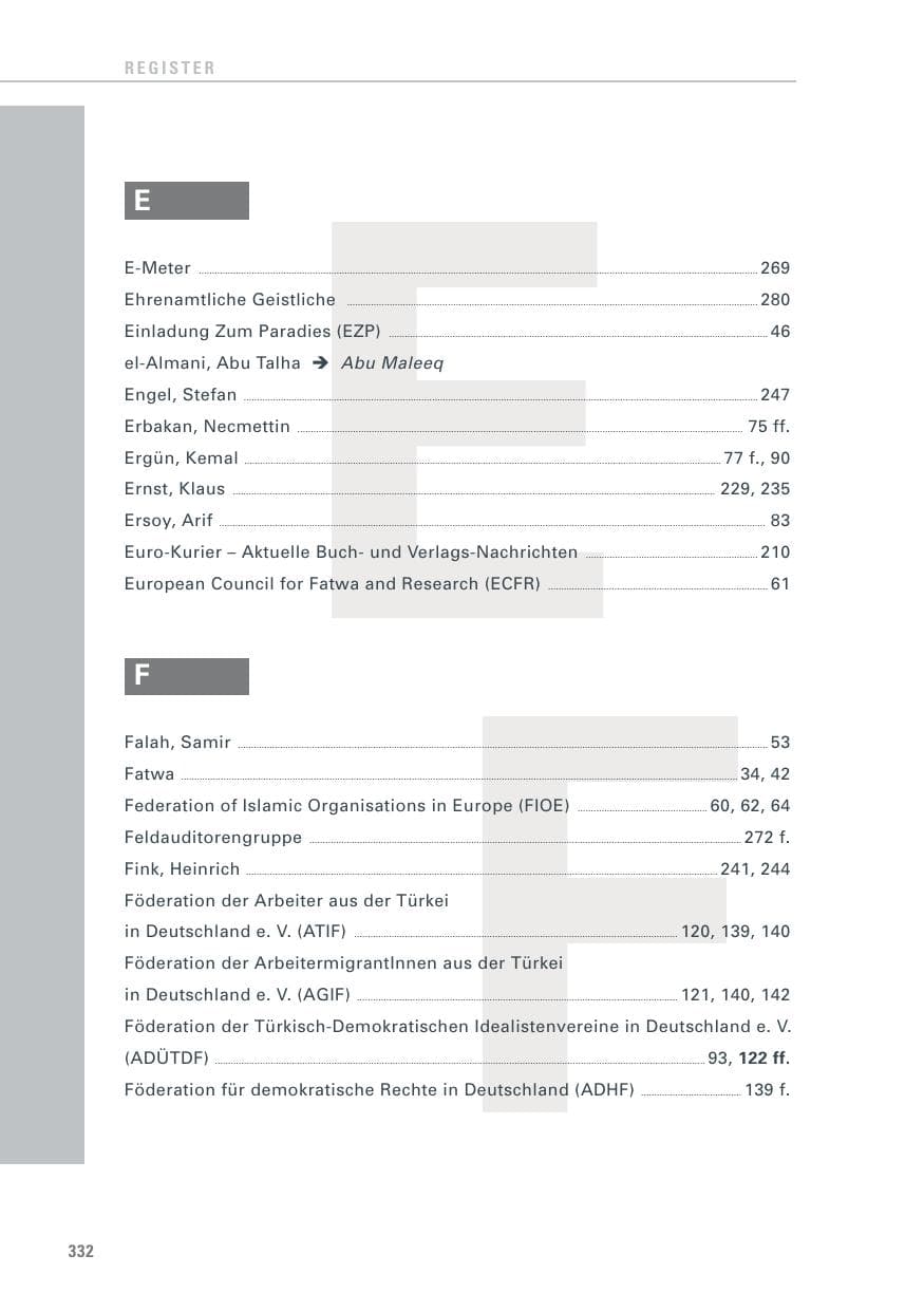 Seite 333 des Verfassungsschutzbericht 2011 Baden-Württemberg