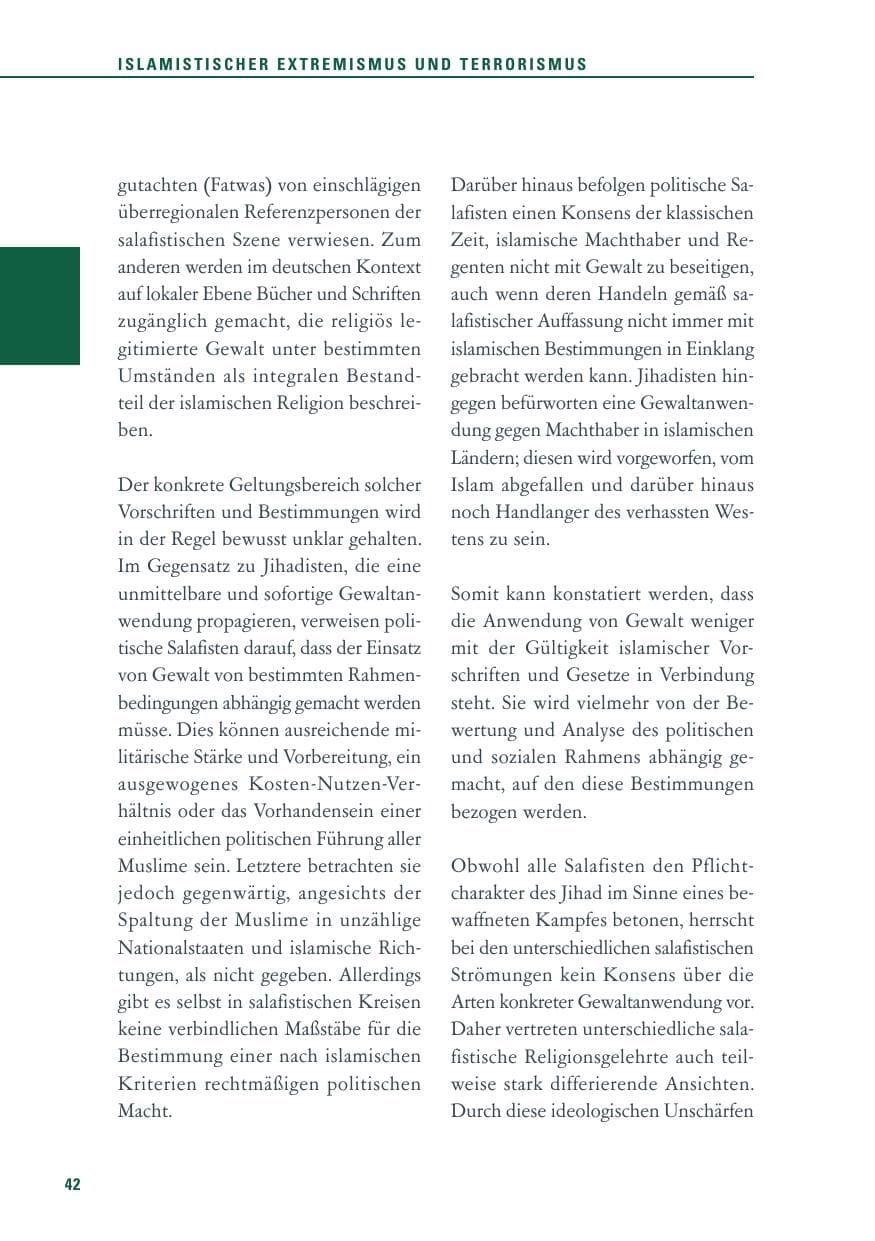 Seite 43 des Verfassungsschutzbericht 2011 Baden-Württemberg