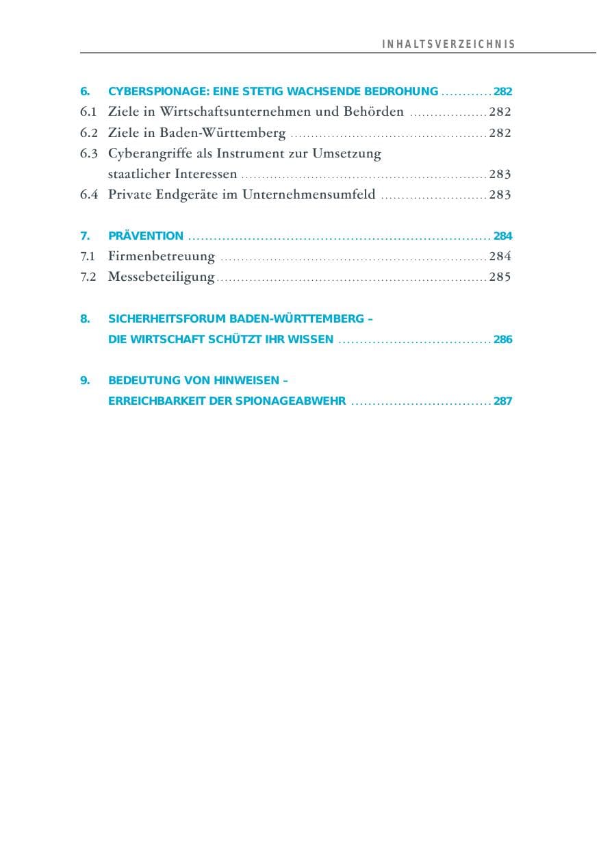 Seite 19 des Verfassungsschutzbericht 2012 Baden-Württemberg