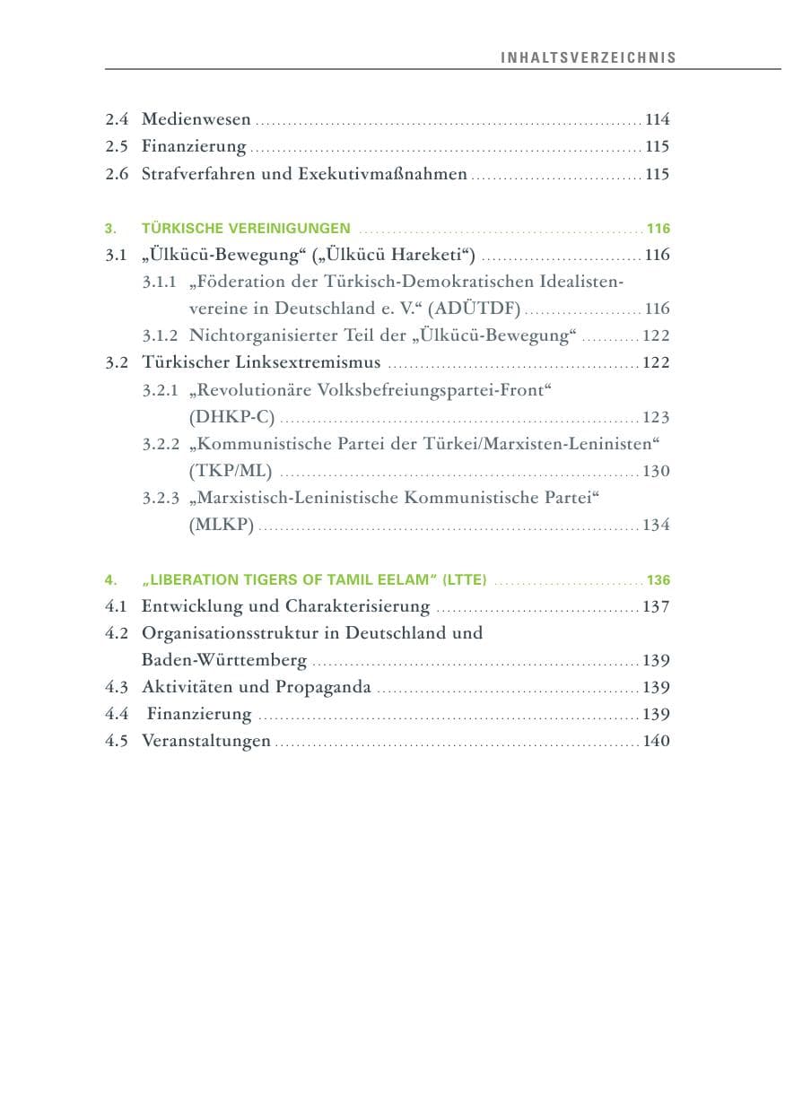 Seite 13 des Verfassungsschutzbericht 2013 Baden-Württemberg