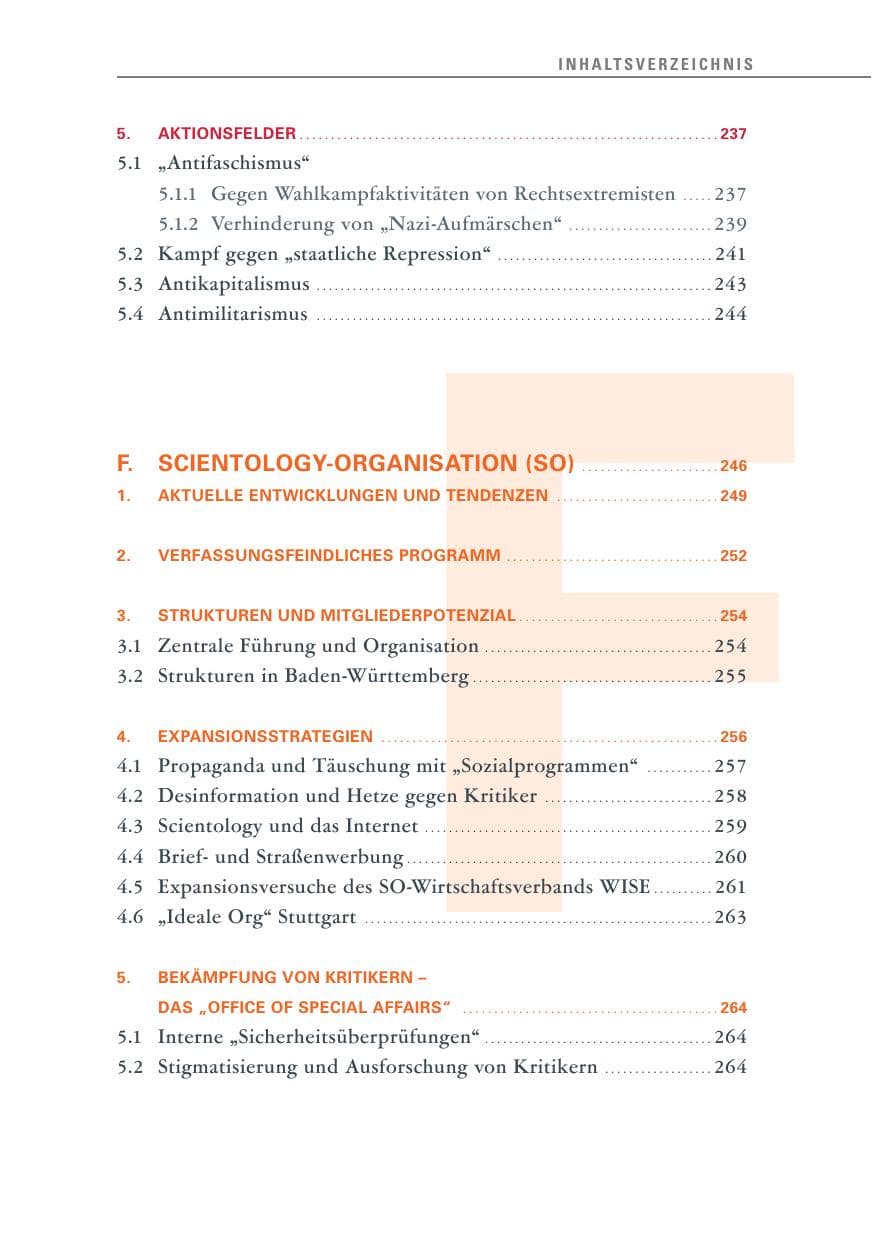 Seite 17 des Verfassungsschutzbericht 2013 Baden-Württemberg