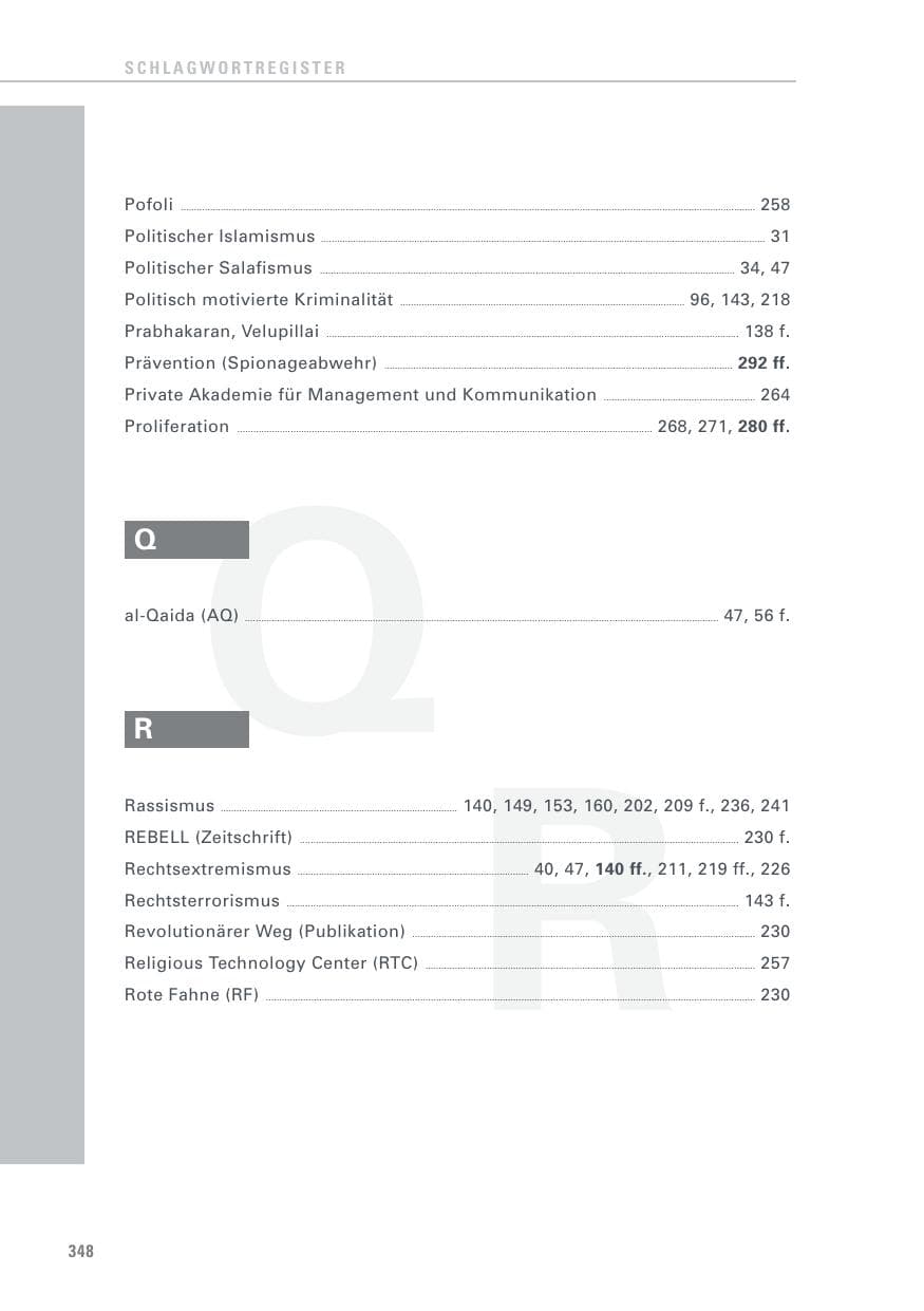 Seite 348 des Verfassungsschutzbericht 2015 Baden-Württemberg