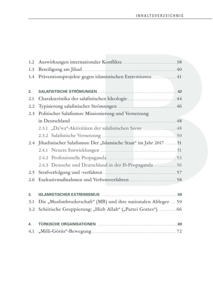 Seite 11 des Verfassungsschutzbericht 2017 Baden-Württemberg