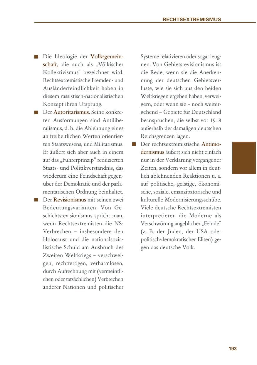 Seite 193 des Verfassungsschutzbericht 2018 Baden-Württemberg