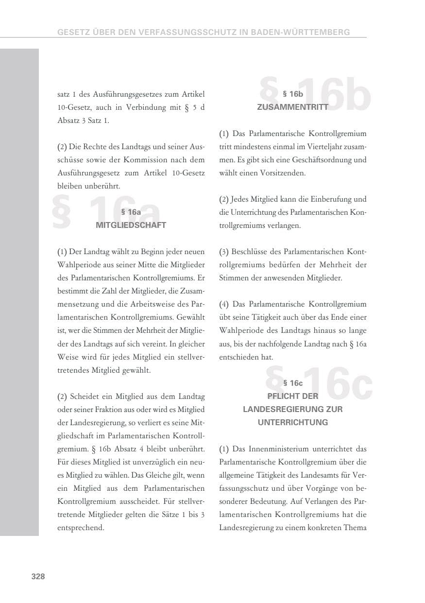Seite 328 des Verfassungsschutzbericht 2019 Baden-Württemberg
