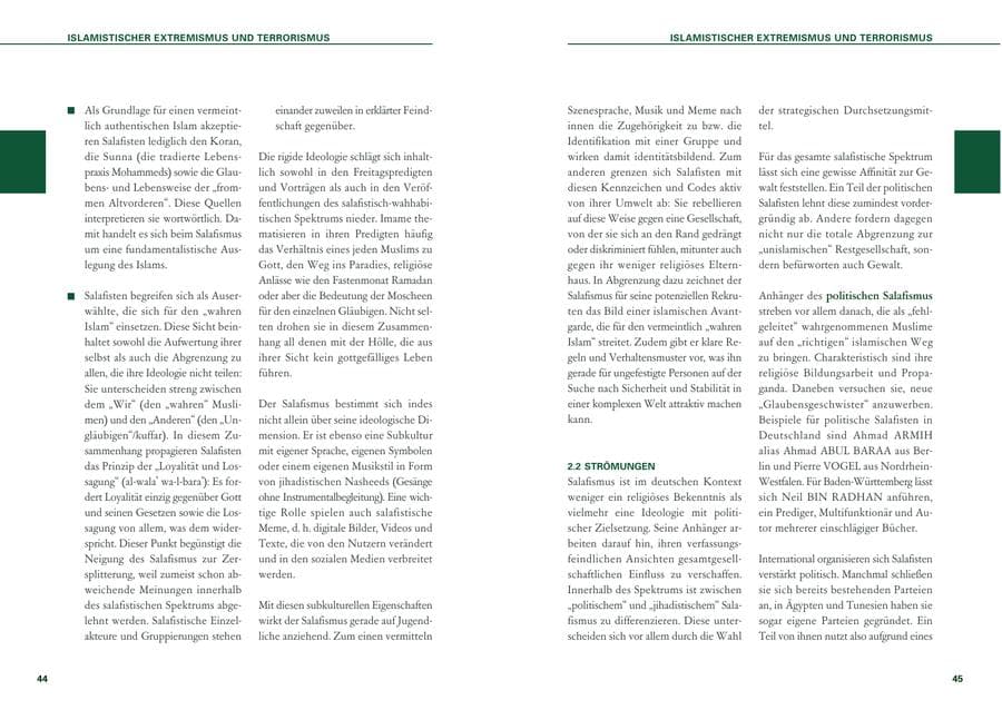 Seite 23 des Verfassungsschutzbericht 2020 Baden-Württemberg