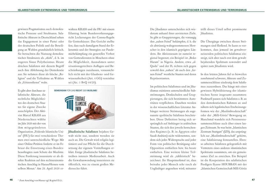 Seite 24 des Verfassungsschutzbericht 2020 Baden-Württemberg
