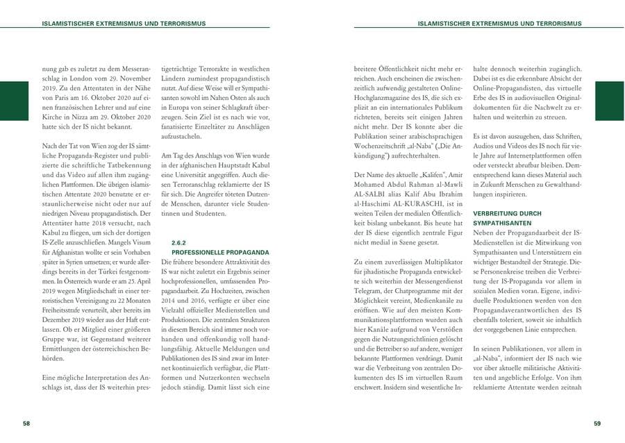 Seite 30 des Verfassungsschutzbericht 2020 Baden-Württemberg