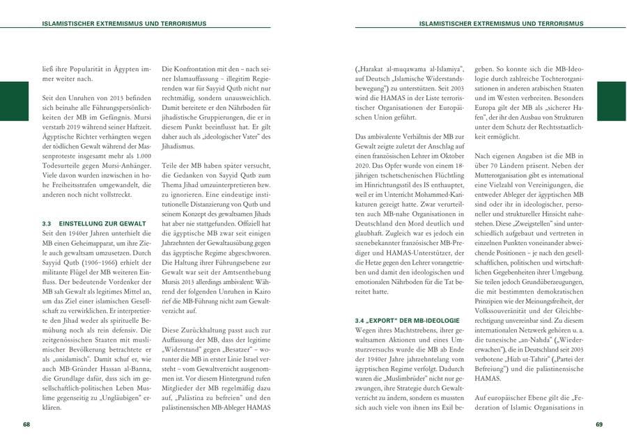 Seite 35 des Verfassungsschutzbericht 2020 Baden-Württemberg