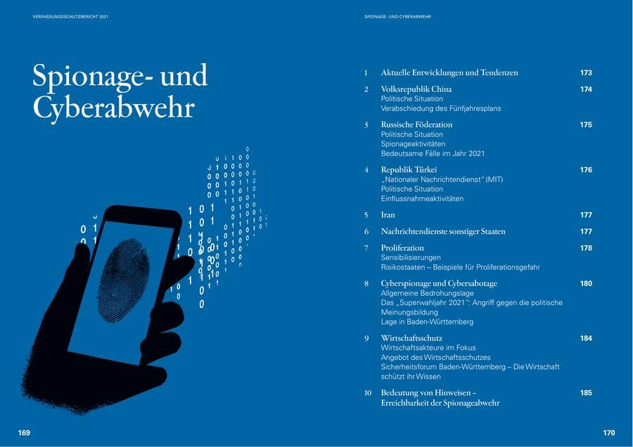 Seite 87 des Verfassungsschutzbericht 2021 Baden-Württemberg