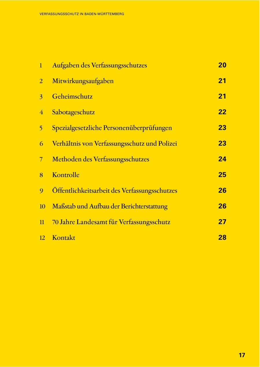 Seite 15 des Verfassungsschutzbericht 2022 Baden-Württemberg