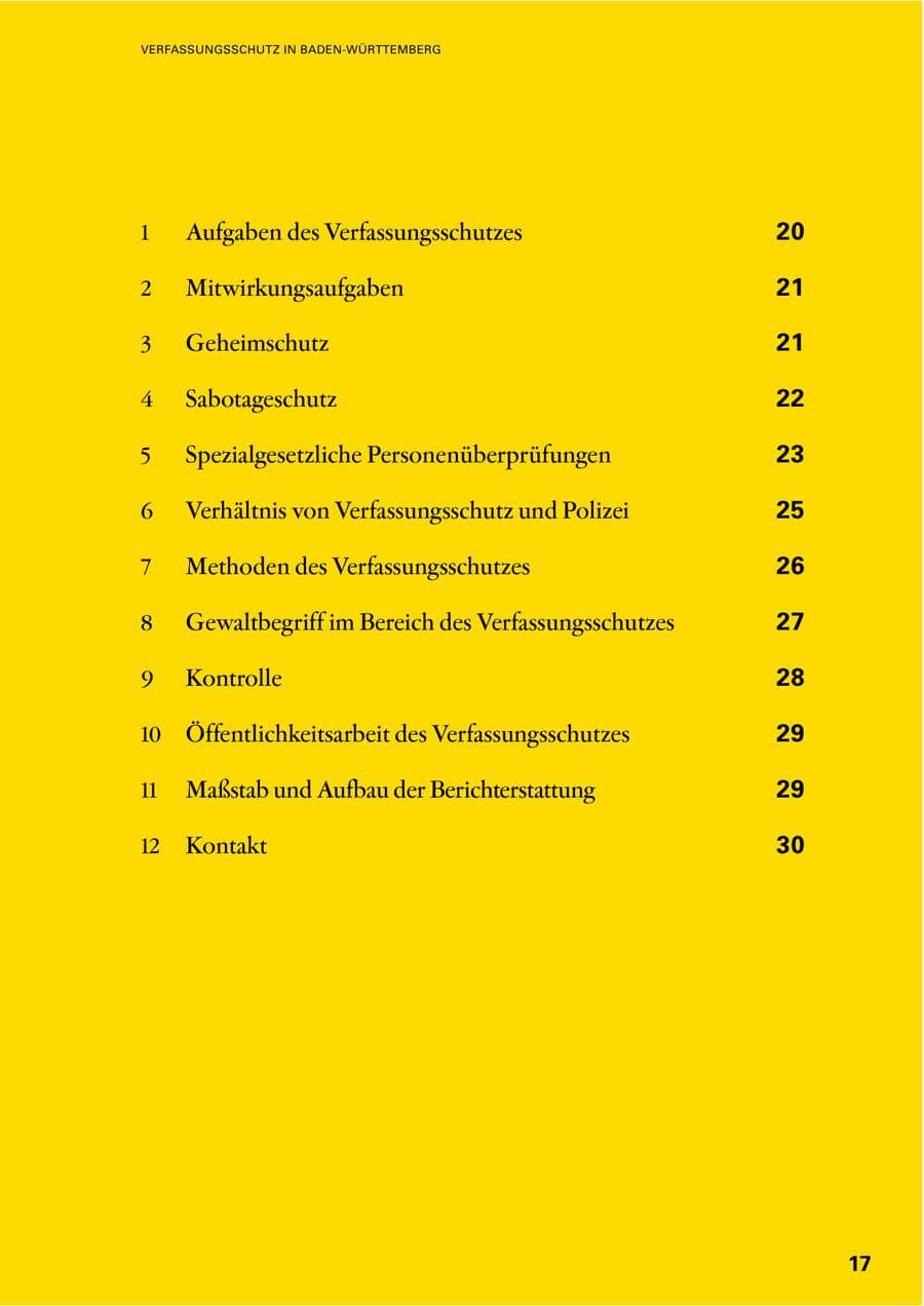 Seite 15 des Verfassungsschutzbericht 2023 Baden-Württemberg