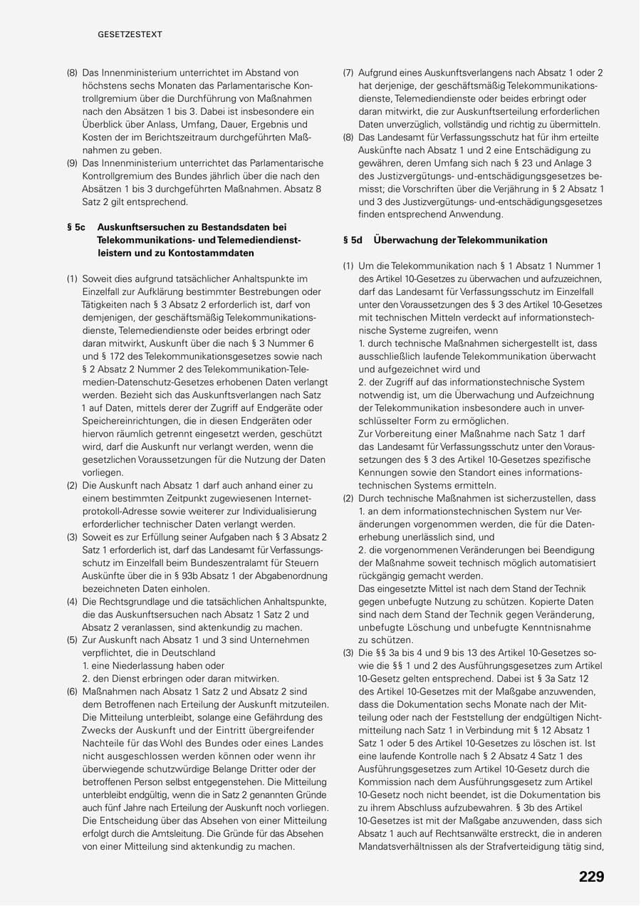 Seite 227 des Verfassungsschutzbericht 2023 Baden-Württemberg