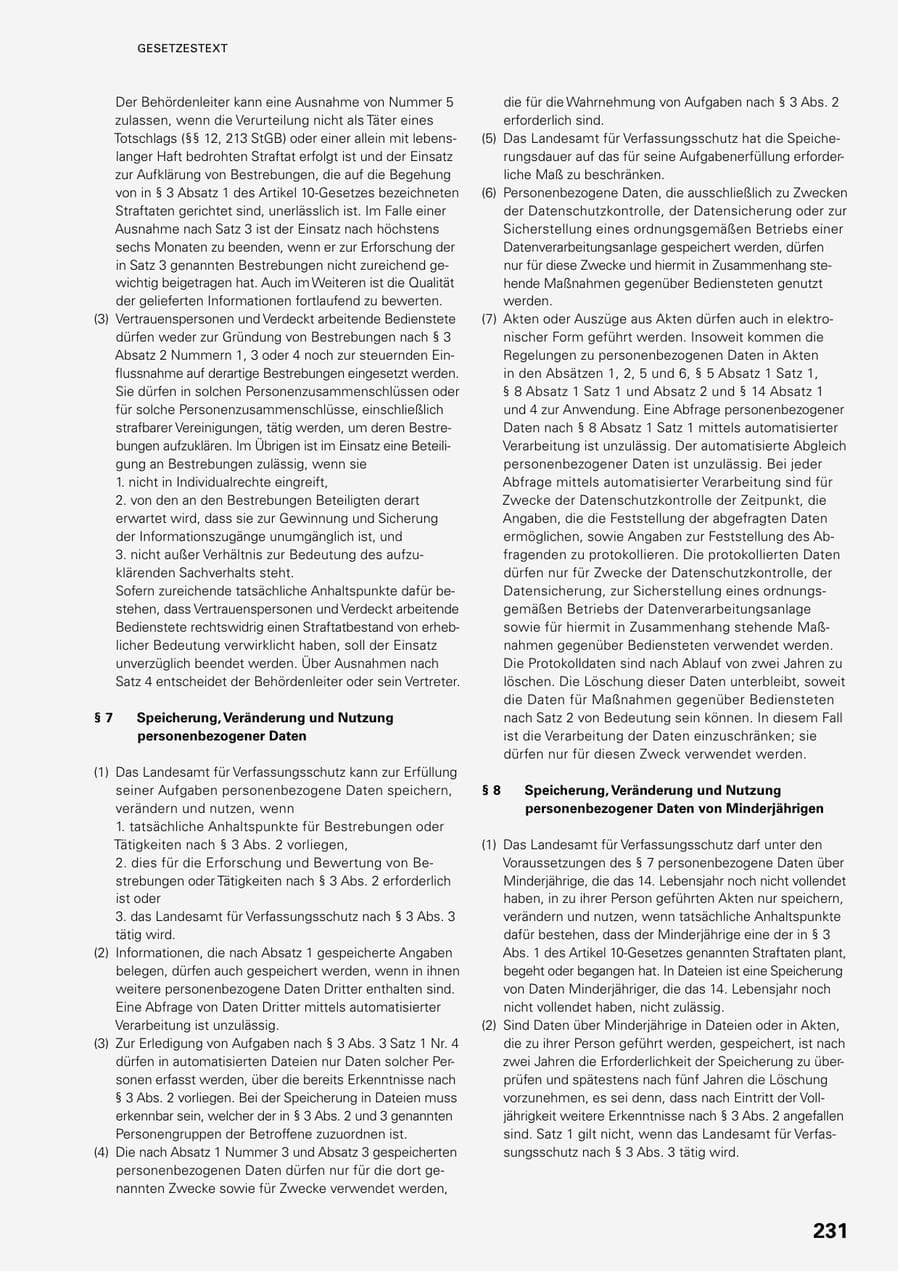 Seite 229 des Verfassungsschutzbericht 2023 Baden-Württemberg