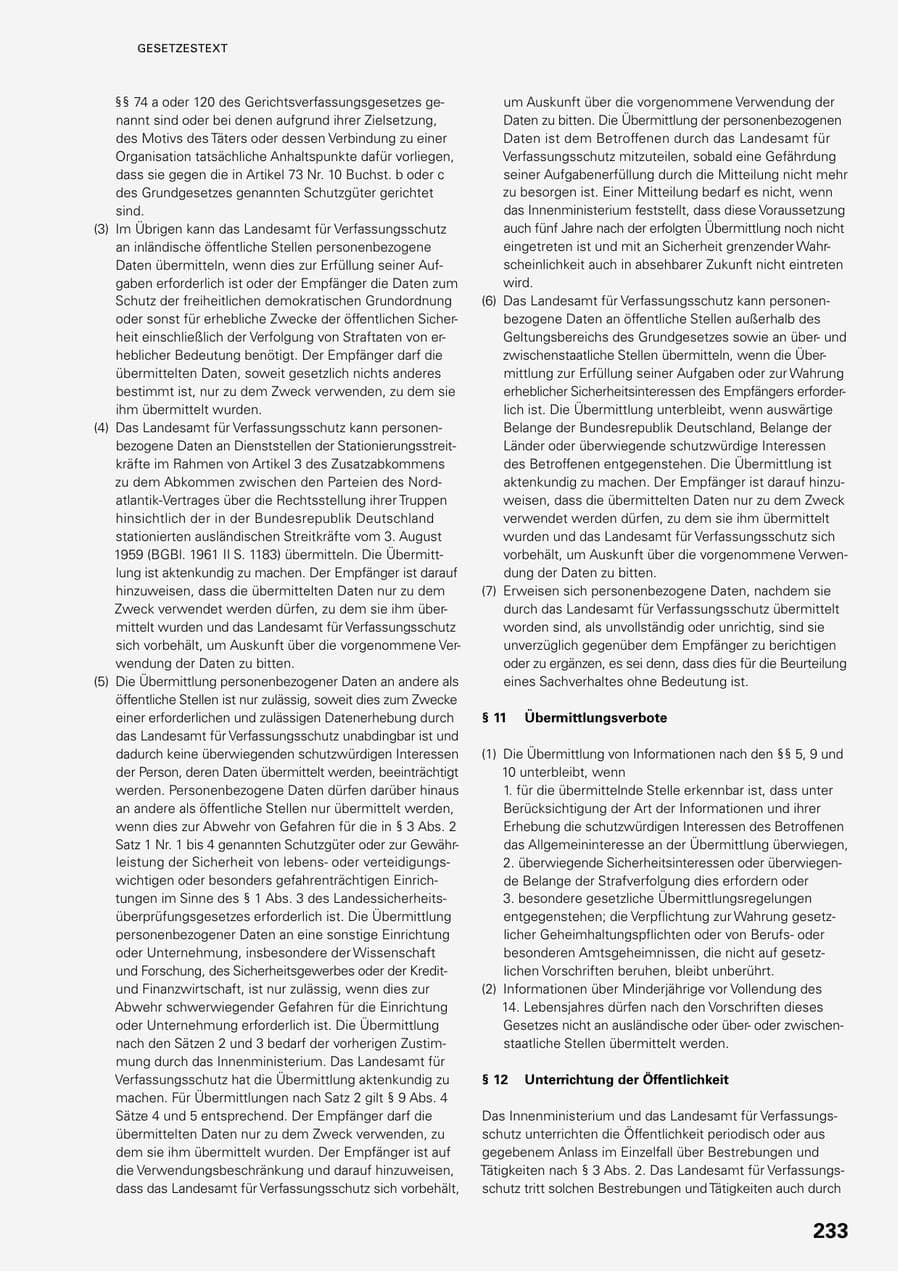 Seite 231 des Verfassungsschutzbericht 2023 Baden-Württemberg
