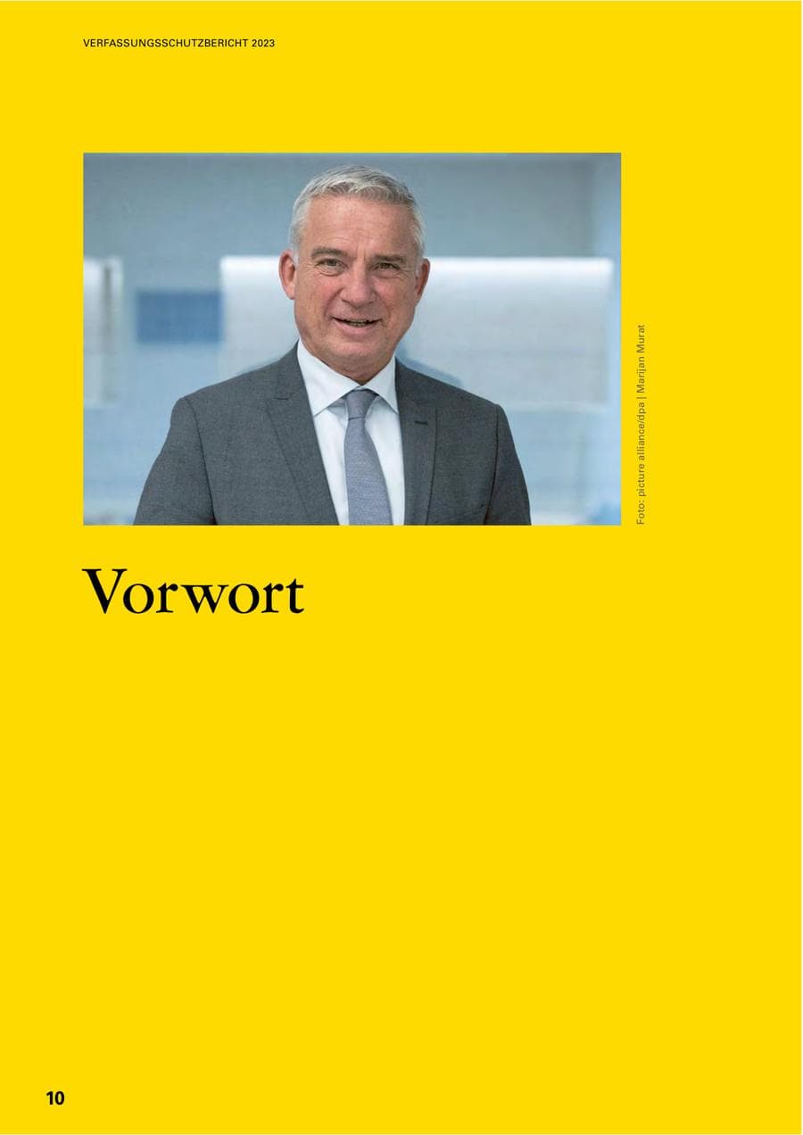 Seite 8 des Verfassungsschutzbericht 2023 Baden-Württemberg