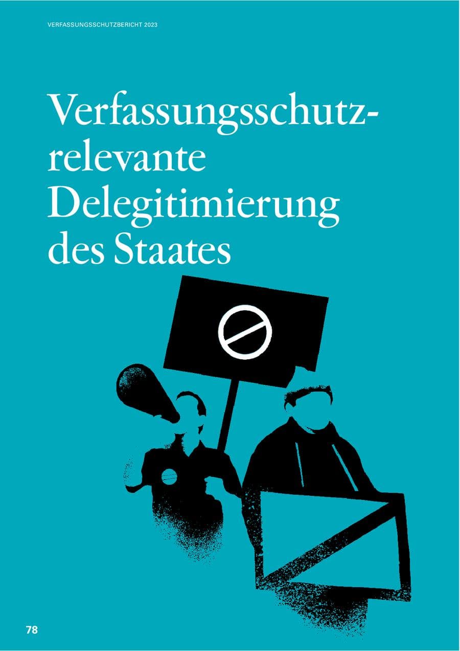 Seite 76 des Verfassungsschutzbericht 2023 Baden-Württemberg
