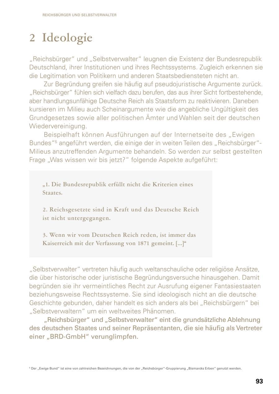 Seite 91 des Verfassungsschutzbericht 2023 Baden-Württemberg