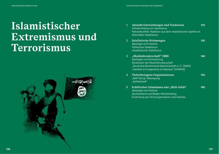 Seite 63 des Verfassungsschutzbericht 2024 Baden-Württemberg