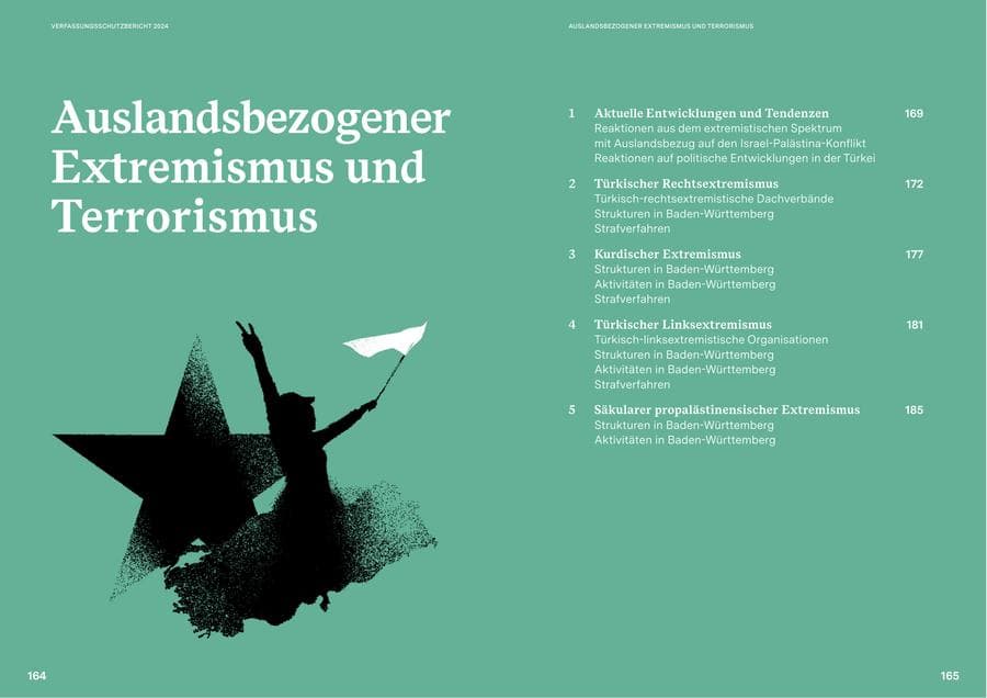 Seite 82 des Verfassungsschutzbericht 2024 Baden-Württemberg