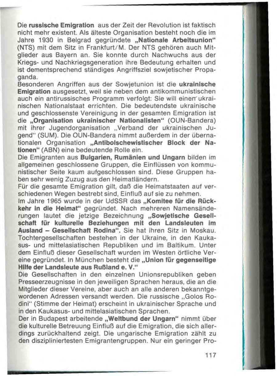 Seite 119 des Verfassungsschutzbericht 1977 Bayern