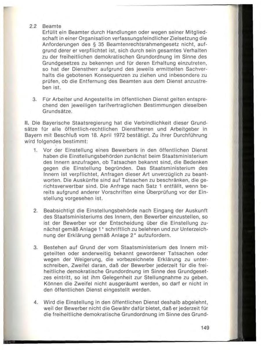 Seite 151 des Verfassungsschutzbericht 1978 Bayern