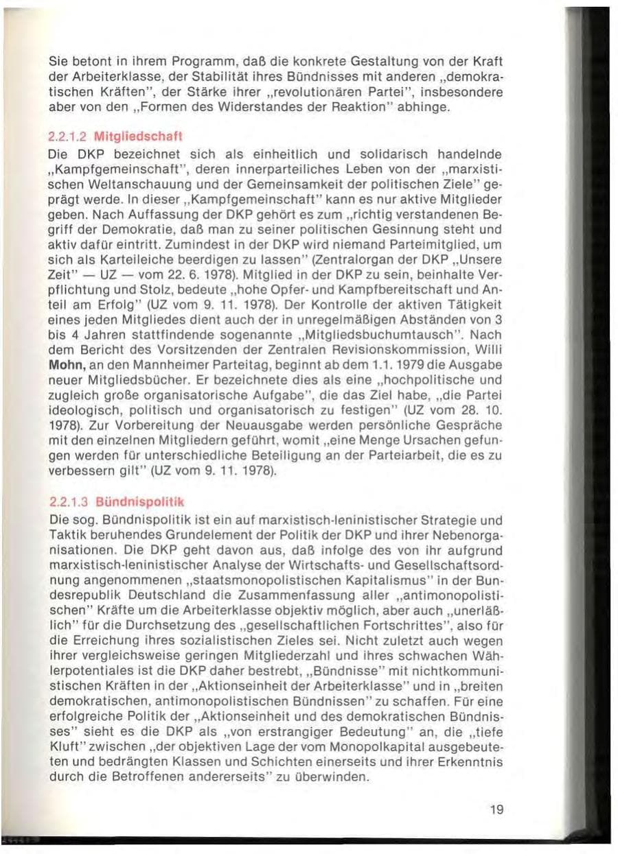 Seite 21 des Verfassungsschutzbericht 1978 Bayern