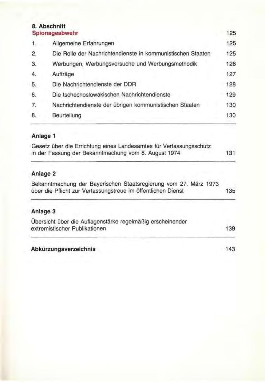 Seite 11 des Verfassungsschutzbericht 1979 Bayern