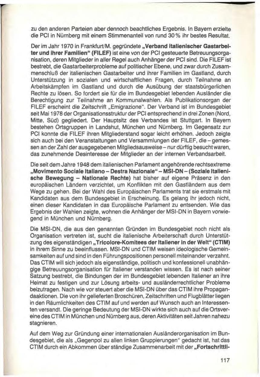 Seite 119 des Verfassungsschutzbericht 1979 Bayern
